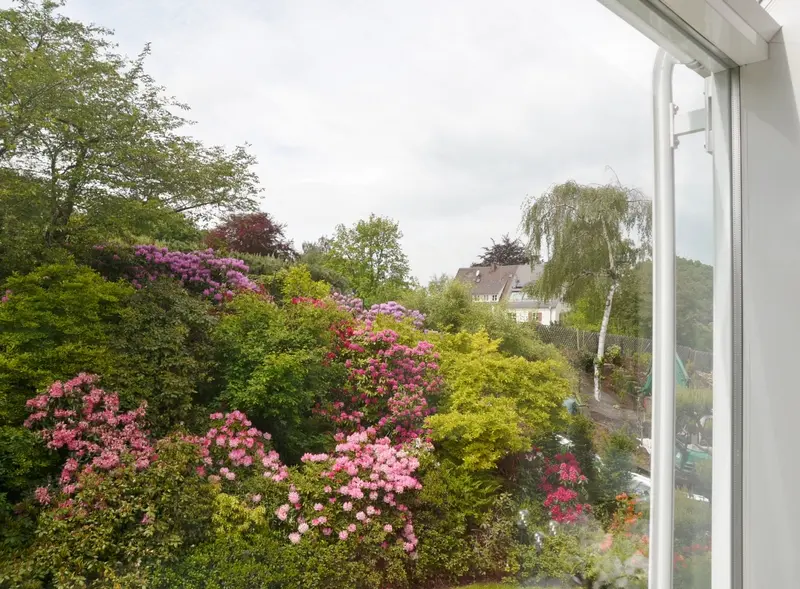 Garten in einer stillgelegten Lehmgrube in Nördlingen – Projektfoto