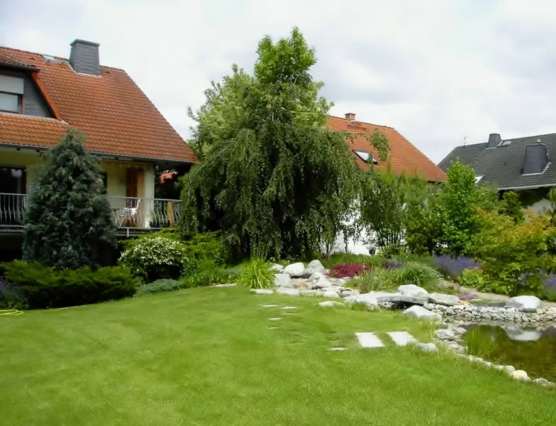 Garten mit Badeteich in Wehrheim/Taunus – Projektfoto