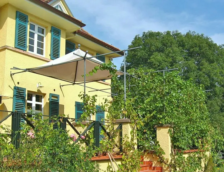 Landhausgarten an einem Mühlengehöft im südlichen Vogelsberg – Projektfoto