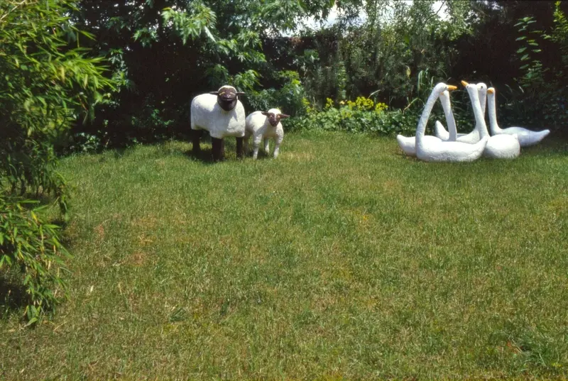 Garten der Künstlerin Helen Nakath in Meerbusch – Projektfoto
