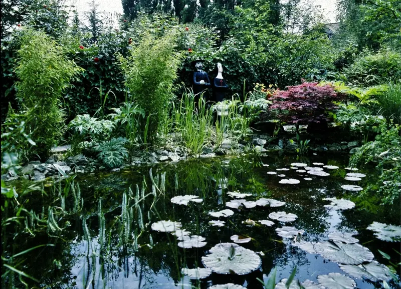 Garten der Künstlerin Helen Nakath in Meerbusch – Projektfoto
