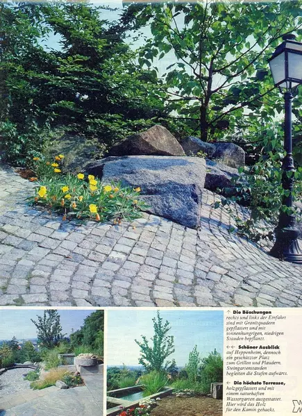 Erste Hausgärten in Zeitschriften – Projektfoto
